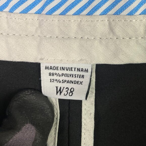 FootJoy Shorts Men's 38 Black 10" Golf Performance Stretch Flat Front - Picture 7 of 13